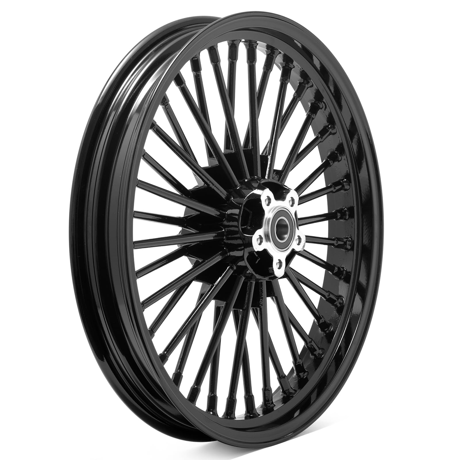 Amazon.com: TOFR 19x2.5 Fat Spoke Front Wheel Rim For Harley